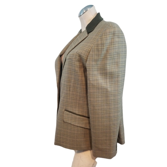 NWOT Pendleton Size 10P Blazer Green Multi-color - Picture 2 of 8